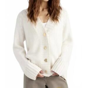 NEW SPLENDID hartley cardigan in snow